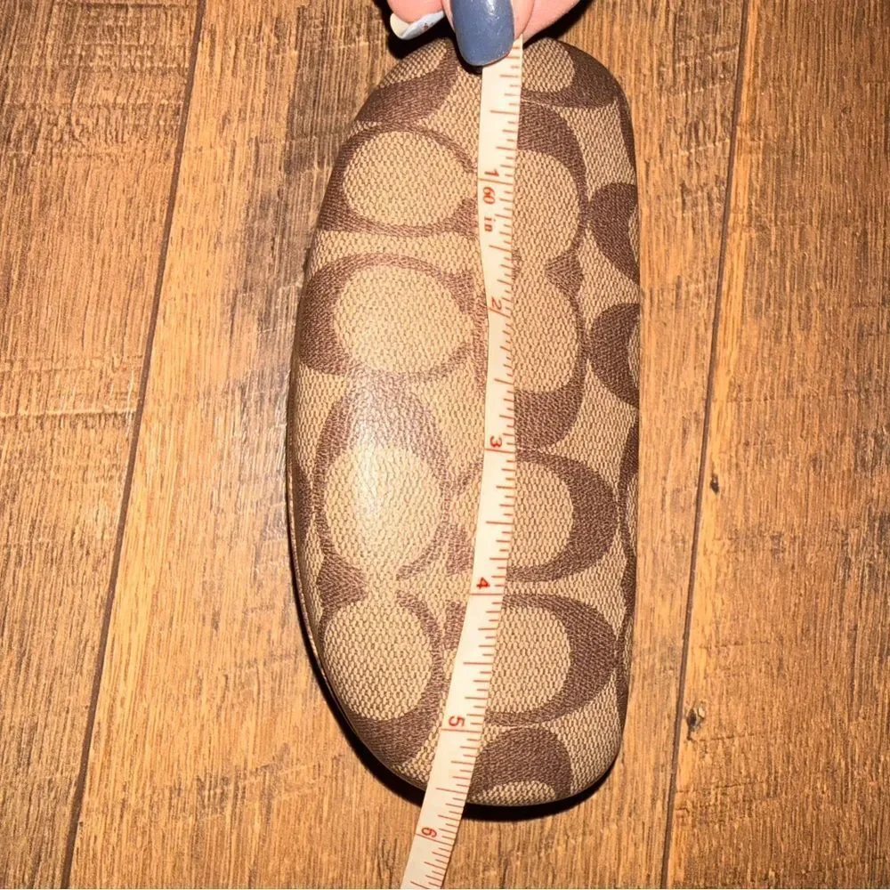 Coach Brown Glasses Case